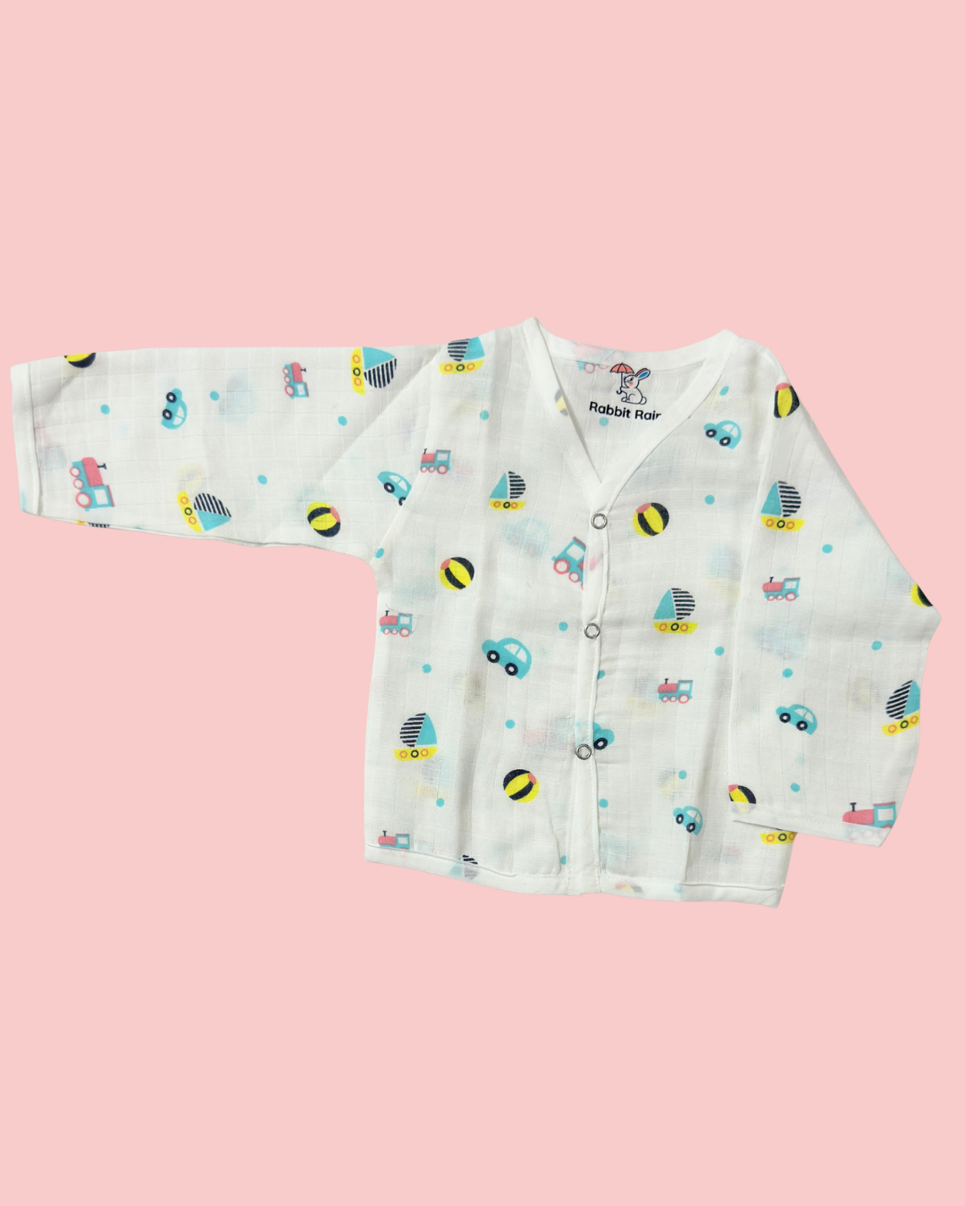 Premium Muslin Cotton Full sleeve Jabla Pyjama / Night Suit - Toy