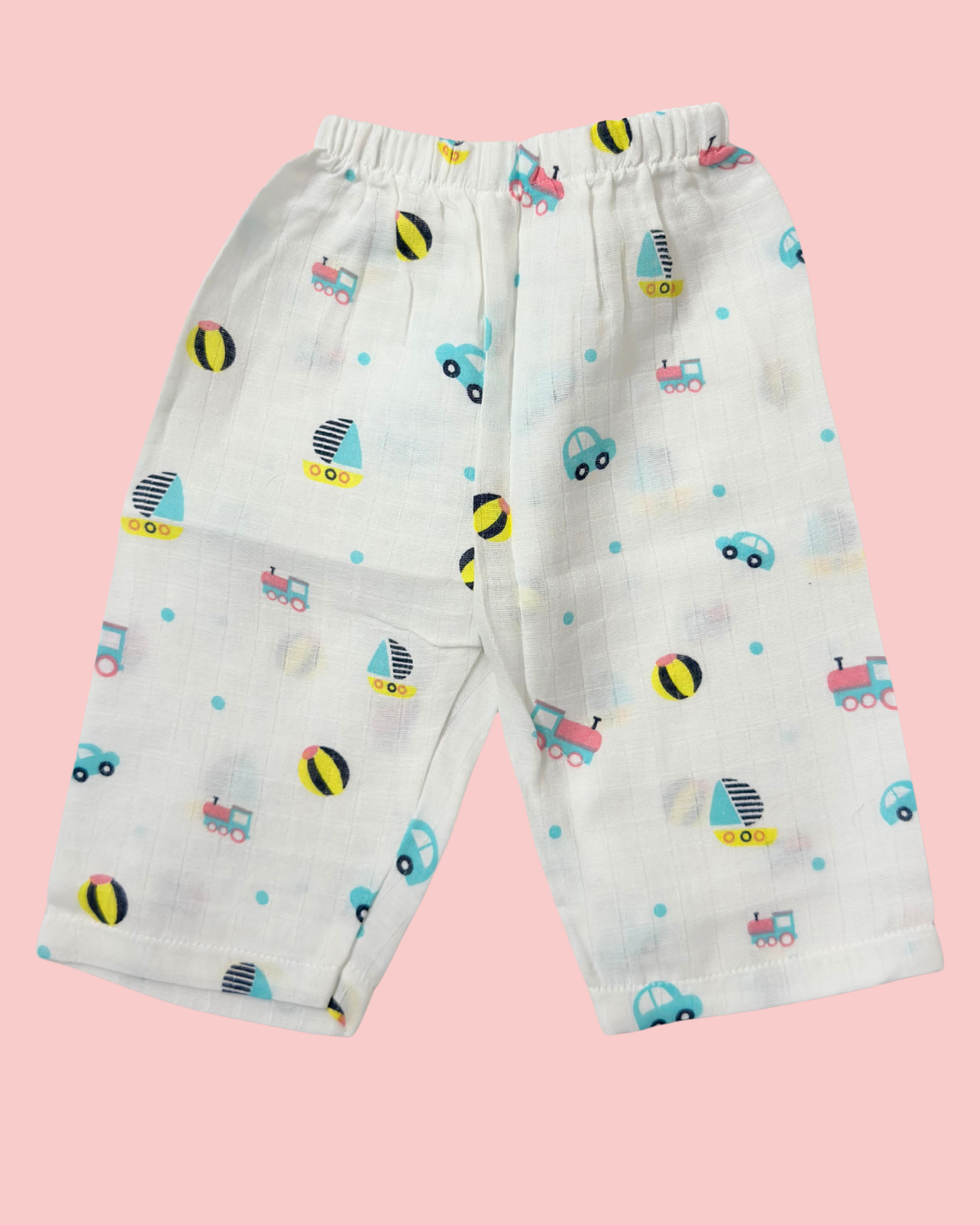 Premium Muslin Cotton Full sleeve Jabla Pyjama / Night Suit - Toy