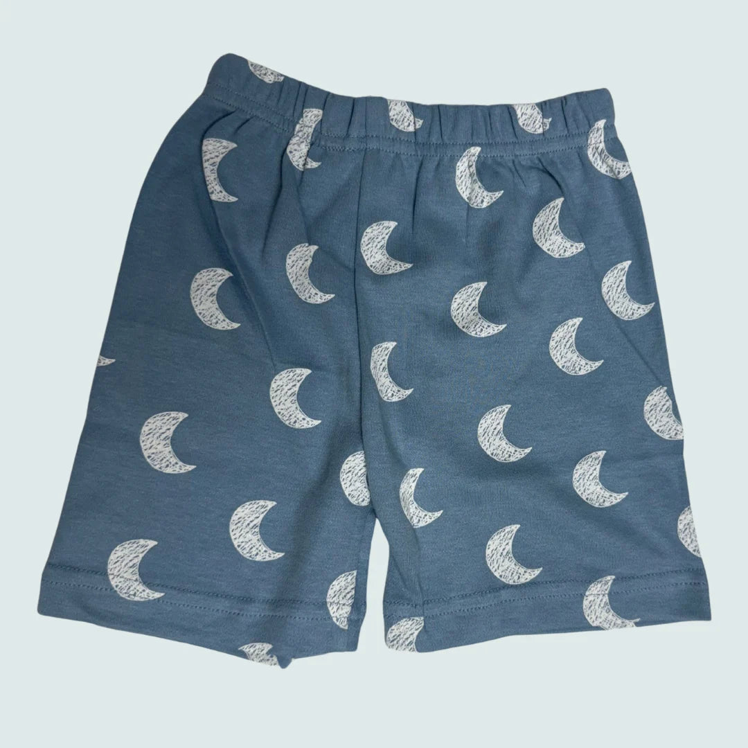 TShirt & Shorts Set - Crescent Moon|  100% Premium Cotton