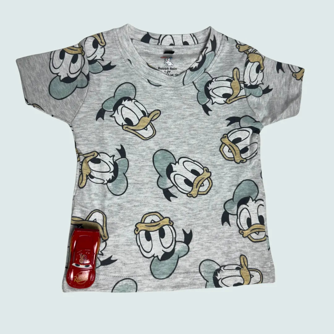 TShirt - Pyjama Set - Cartoon Duck |  100% Premium Cotton