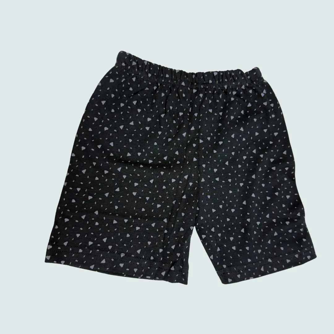 TShirt & Shorts Set - Minimal Speck Print|  100% Premium Cotton