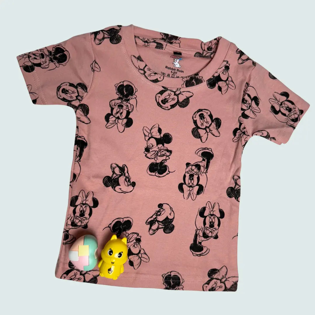 TShirt & Shorts Set - Minnie |  100% Premium Cotton