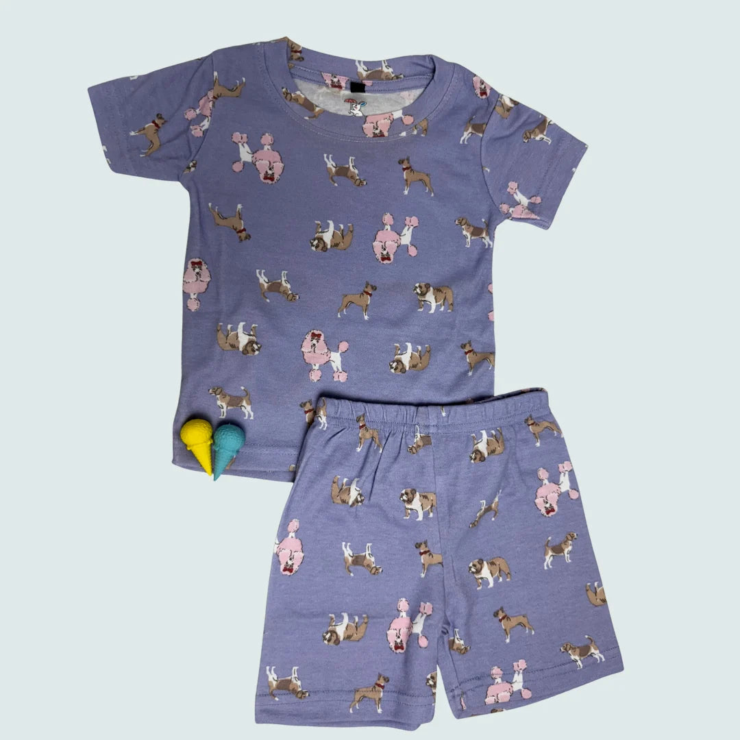 TShirt & Shorts Set - Puppy|  100% Premium Cotton