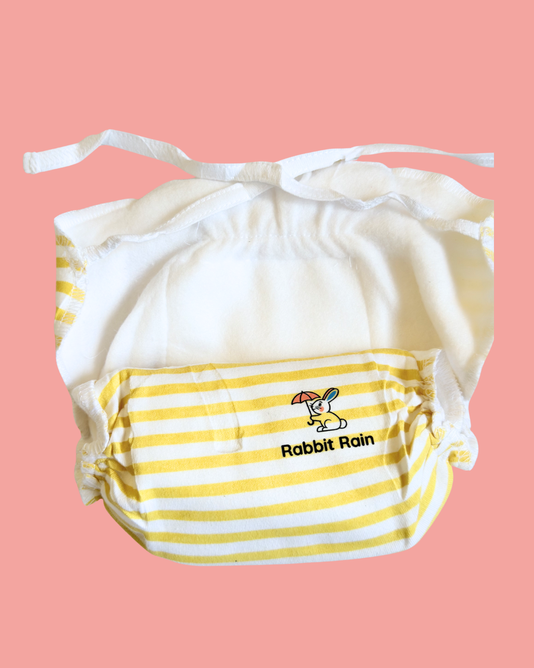 Baby Padded Langot – Soft Adjustable Cloth Nappy 3 layer - Pack of 2