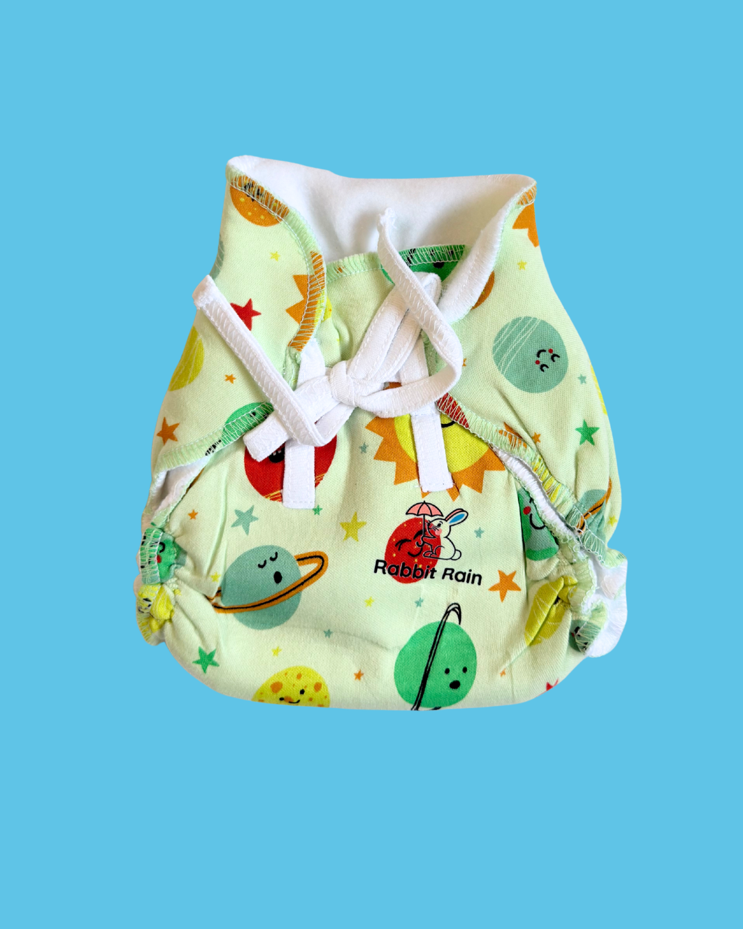 Baby Padded Langot – Soft Adjustable Cloth Nappy 3 layer - Pack of 2