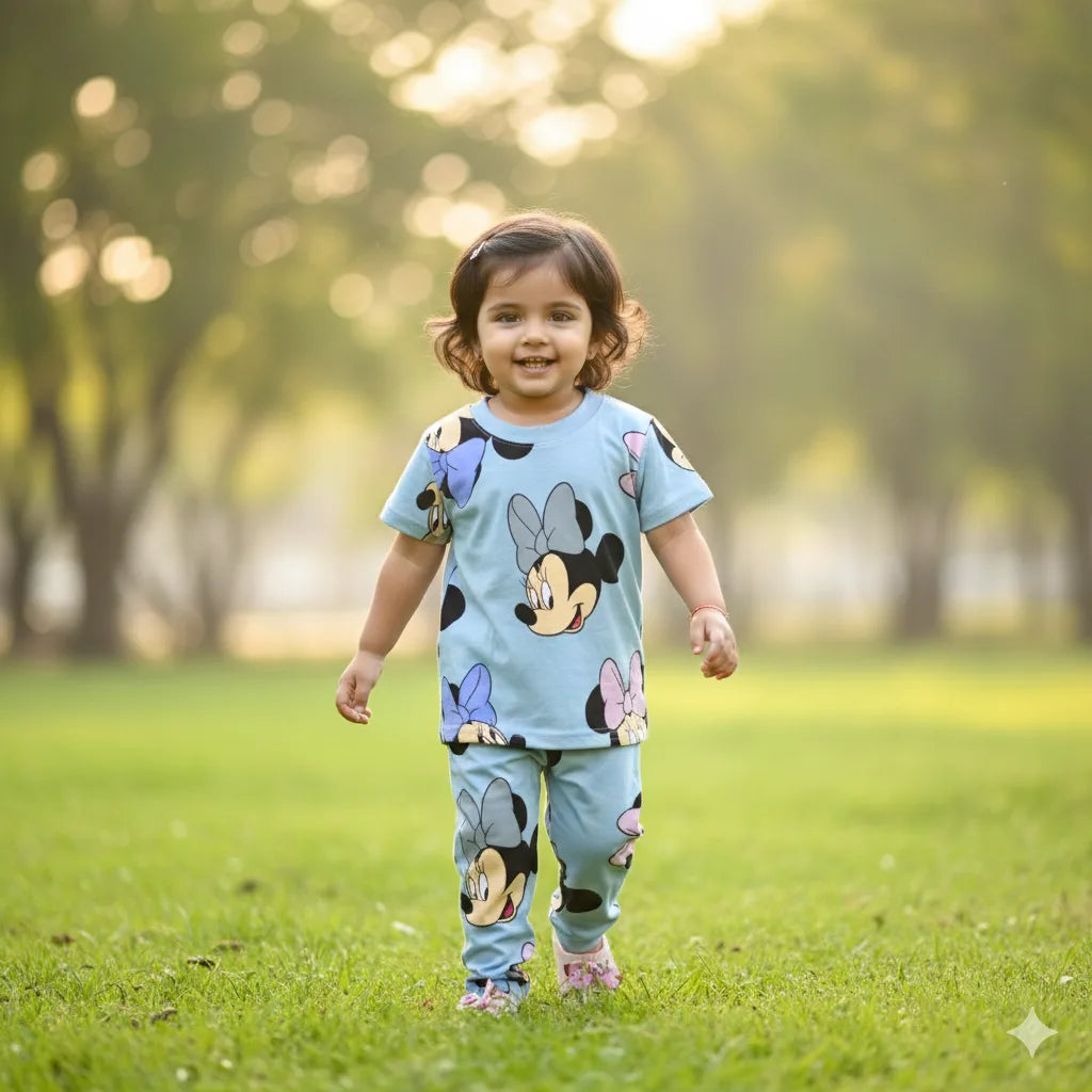 TShirt - Pyjama Set - Minne |  100% Premium Cotton