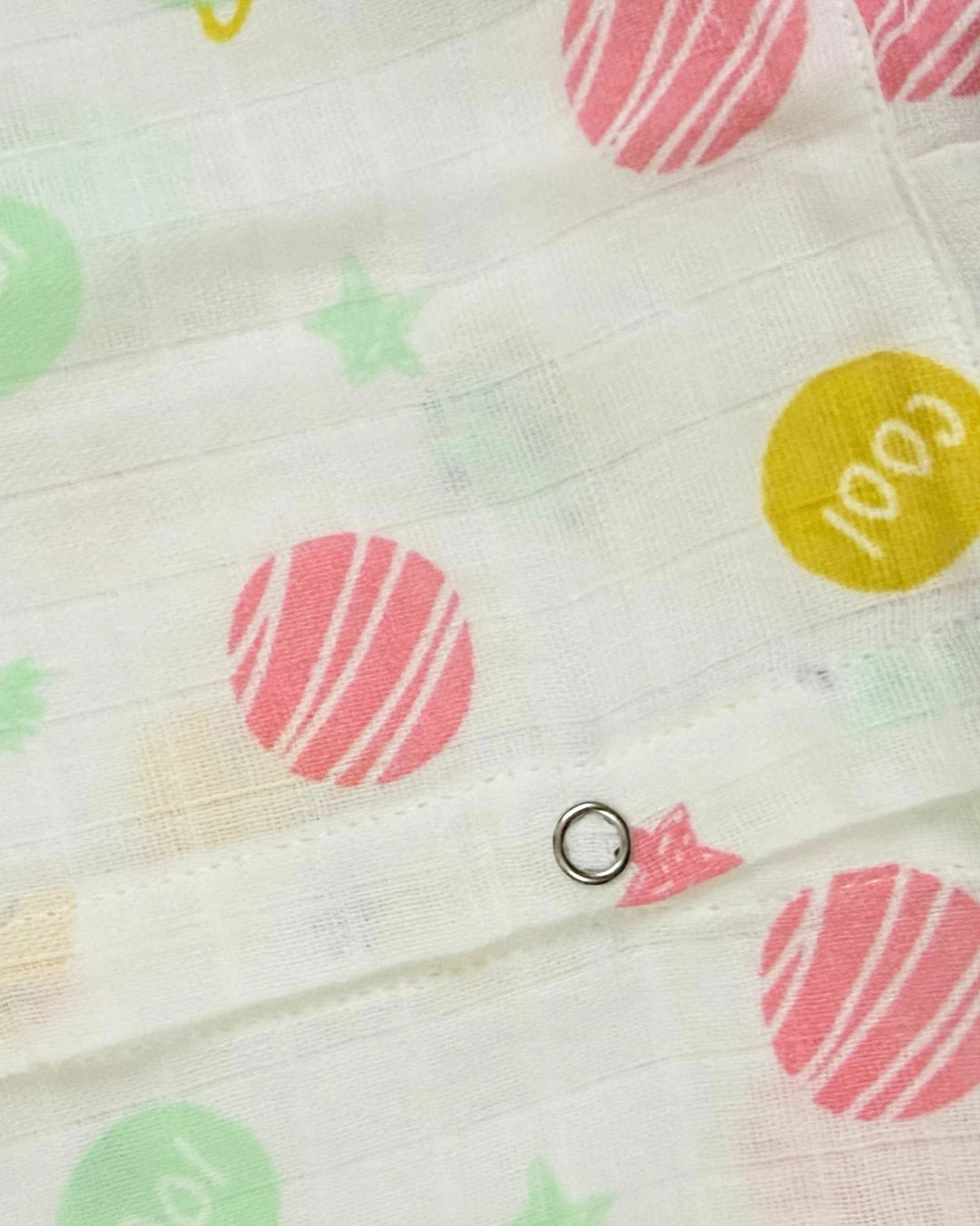Sleeveless Jabla Frock – 100% Premium Muslin Cotton – Space Print