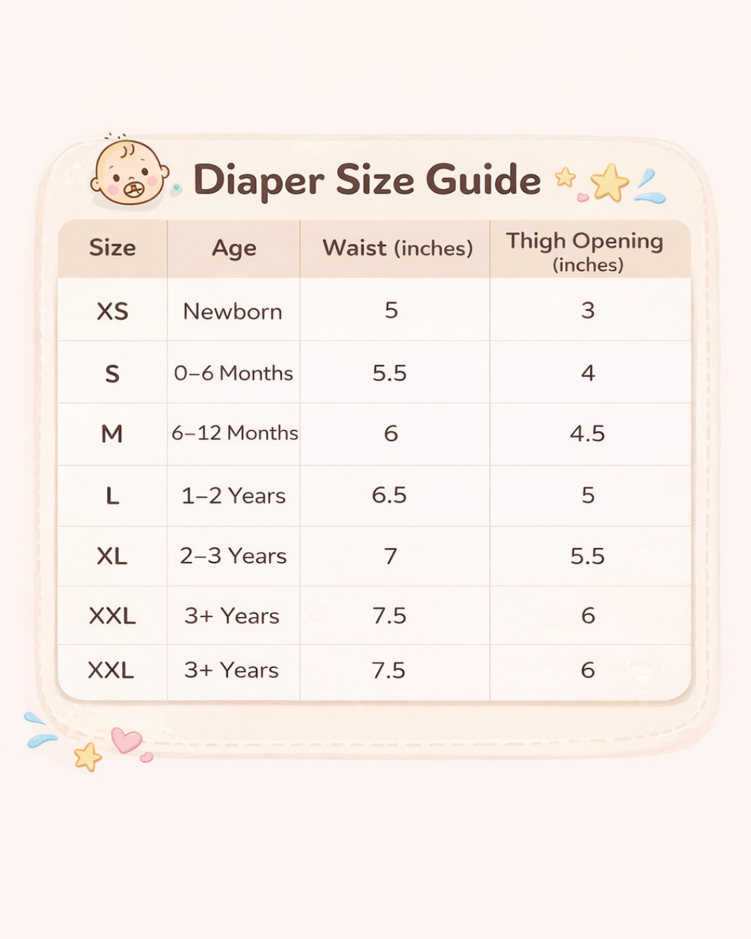 Baby Padded Langot – Soft Adjustable Cloth Nappy 3 layer - Pack of 2